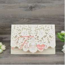 Envelopes Style Gold Laser Cut Wedding Invitation Philippines